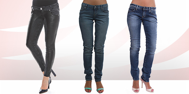 Разпродажба на дамски дънки снимка