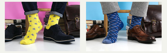 Black&Parker - цветни чорапки снимка