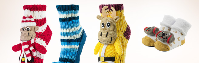 Attractive - топли и весели чорапки снимка