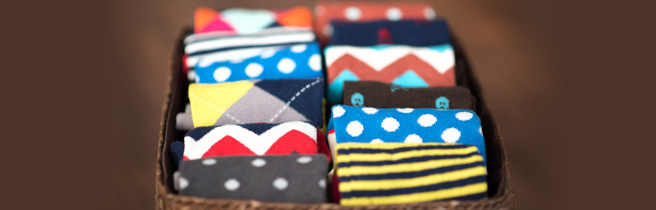 Funky Steps socks - весели чорапки снимка