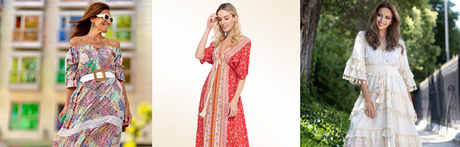 Tantra - бохо рокли за цветно лято снимка