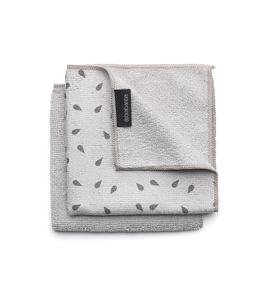 Комплект от 2 мултифункционални микрофибърни кърпи Light Grey снимка