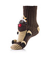 Мъжки чорапи в кафяво Елен-0 снимка