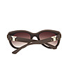 Кафяви unisex слънчеви очила-2 снимка