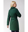Дамско палто в зелено Zosia-1 снимка