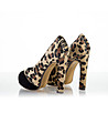 Дамски обувки Matilda с леопардови шарки-4 снимка