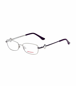Дамски рамки за очила в сребристо и лилаво снимка