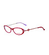Дамски рамки за очила в червено, сребристо и лилаво -0 снимка