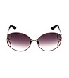 Дамски слънчеви очила със сребристи рамки-1 снимка