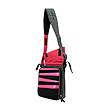 Чанта за рамо в сиво, черно и розово-2 снимка