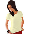 Дамска блуза в цвят екрю Carla-0 снимка