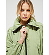 Светлозелено дамско яке-4 снимка