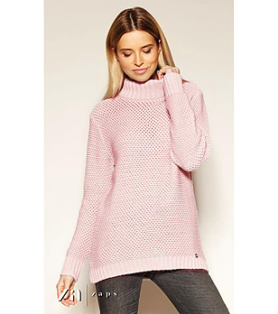 Розов дамски пуловер Theona снимка