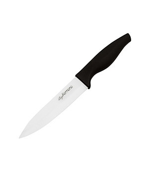 Керамичен нож с черна дръжка 13 см снимка