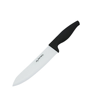 Керамичен нож с черна дръжка 16 см снимка