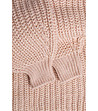 Дамски пуловер в цвят пудра Samila-3 снимка