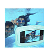 Прозрачен водоустойчив защитен калъф за iPhone 4 и 5-2 снимка