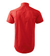 Червена памучна мъжка риза Sammy-1 снимка