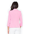 Розово дамско сако със 7/8 ръкави Melissa-1 снимка