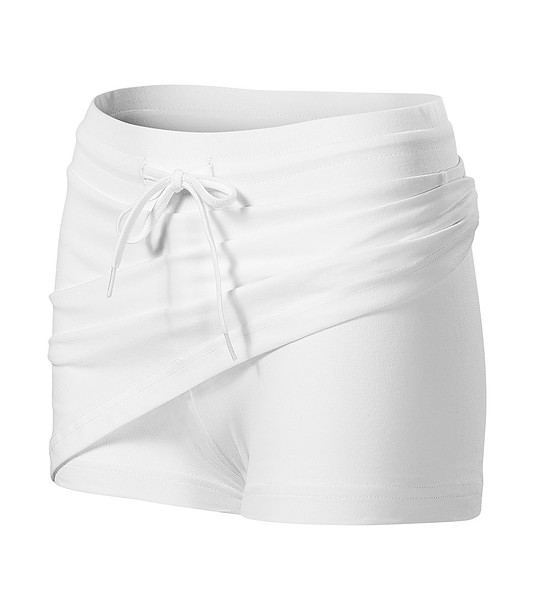Памучна бяла пола за тенис Lucky снимка