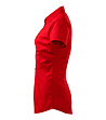 Червена памучна дамска риза Nely-3 снимка