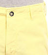 Мъжки къс панталон в жълт нюанс-3 снимка