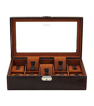 Кафява кутия за часовници Amazonia снимка