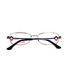 Метални дамски рамки за очила с дръжки в два цвята-2 снимка