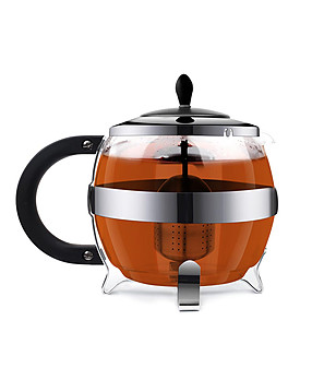 Кана за чай с ефектен дизайн 1200 мл снимка