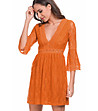 Оранжева дантелена рокля Immie-2 снимка