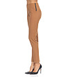Дамски панталон в цвят камел Jacky-2 снимка