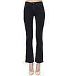 Черен дамски панталон с памук Milla-0 снимка