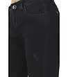 Черен дамски панталон с памук Milla-3 снимка