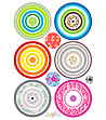 Стикер Многоцветни кръгове-2 снимка
