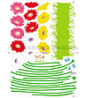 Стикер Градина с цветя-2 снимка