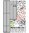 Стикер Music is my life-2 снимка