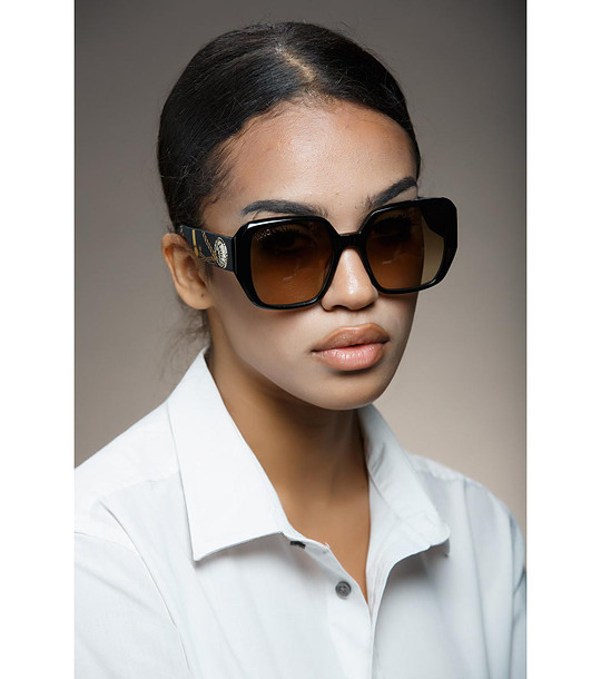 Черни дамски слънчеви очила Erila снимка