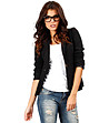 Дамско сако в черен цвят Ziva-0 снимка