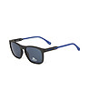 Мъжки слънчеви очила в черно със сини дръжки Zack-1 снимка
