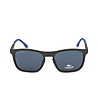 Мъжки слънчеви очила в черно със сини дръжки Zack-2 снимка
