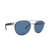 Unisex слънчеви очила с прозрачни рамки и сини лещи Kalo-3 снимка