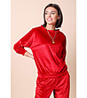 Червена дамска блуза-0 снимка