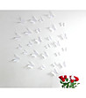 Комплект от 12 броя декоративни бели пеперуди-1 снимка