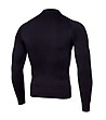 Термо мъжки комплект от блуза и клин в черно-4 снимка