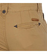 Мъжки памучен панталон в пясъчен нюанс-2 снимка