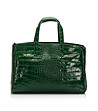 Зелена дамска чанта с три отделения Fresia-0 снимка