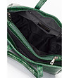 Зелена дамска чанта с три отделения Fresia-3 снимка