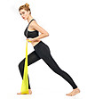 Латексова лента за упражнения в жълто 120 см Light-0 снимка