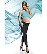 Панталон за бременни в черно Catrine 200 DEN-0 снимка