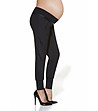 Панталон за бременни в черно Catrine 200 DEN-1 снимка